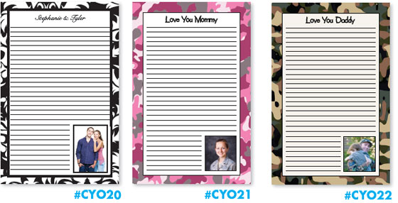 Take Notes in Style, Annual Fundraising Gala Personalized Notepad